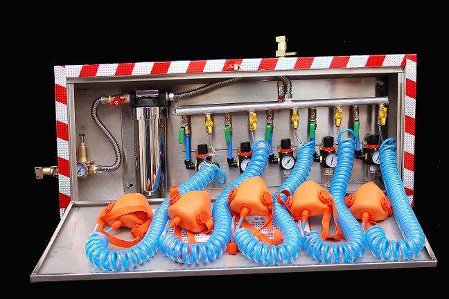 箱式壓風(fēng)供水自救裝置