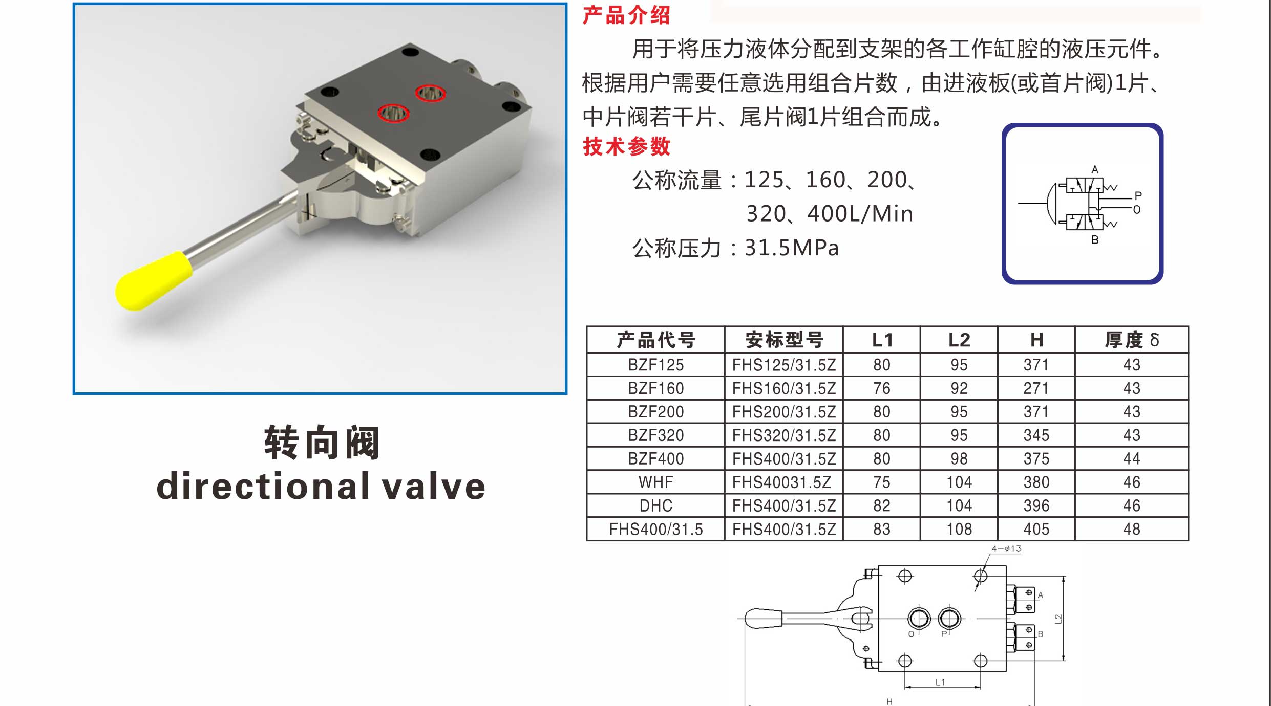 液壓支架配件 換向閥 轉(zhuǎn)向閥 