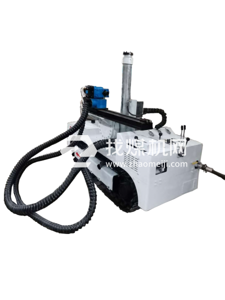 山東川安機(jī)械礦用氣動履帶式鉆機(jī)雙立柱廠家直銷