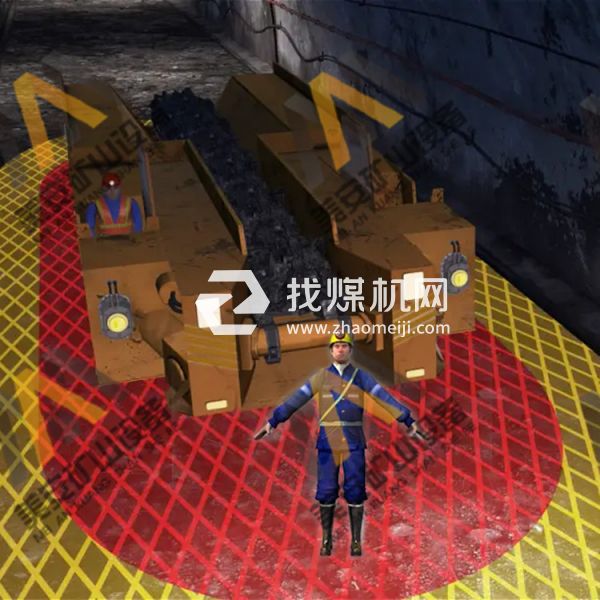 煤礦井下危險區(qū)域電子圍欄掘進工作面人員接近防護防碰撞系統(tǒng)